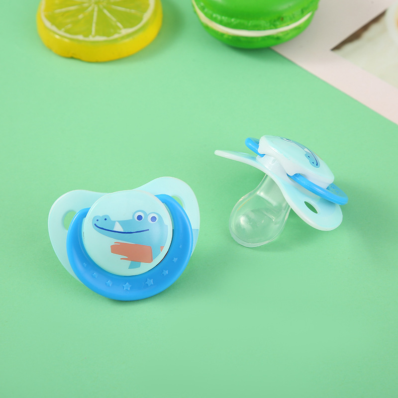 Baby pacifier Silicone lullaby pacifier Super soft imitation breast milk baby products Simulation biting pacifier 1P pic 8