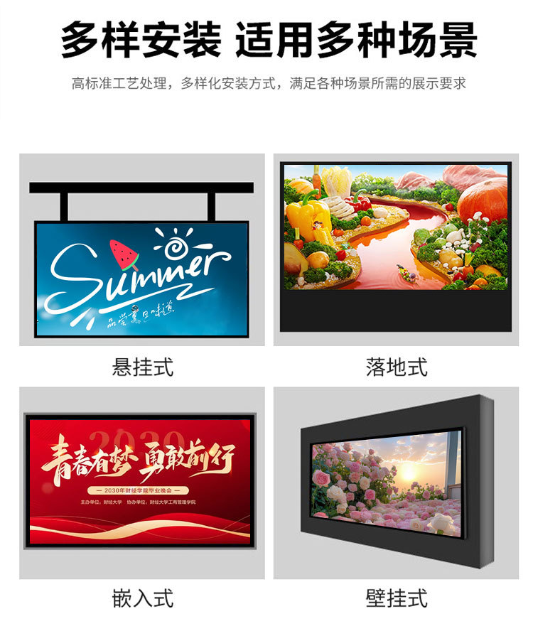 outdoor LED display, a high-definition display electronic large screen exclusively for outdoor led performance stages for foreign trade pic 4