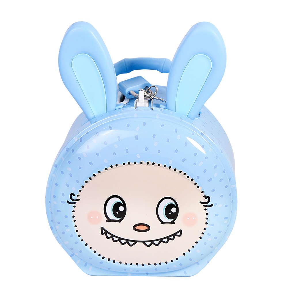 卡通存钱罐小孩女学生可存可取储存罐摆件生日礼物儿童储蓄罐详情5