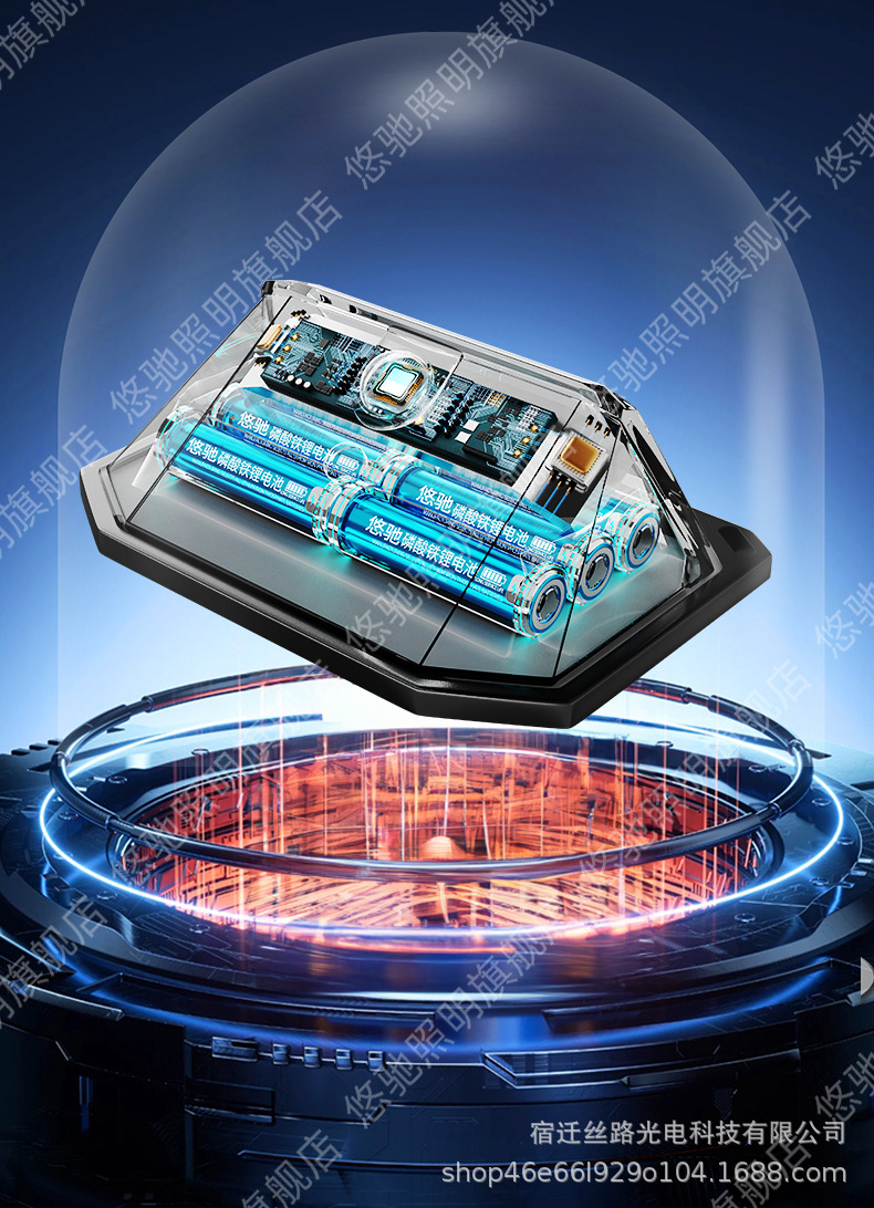 新款太阳能户外庭院灯家用农村院子室外防水人体感应照明路灯壁灯详情12