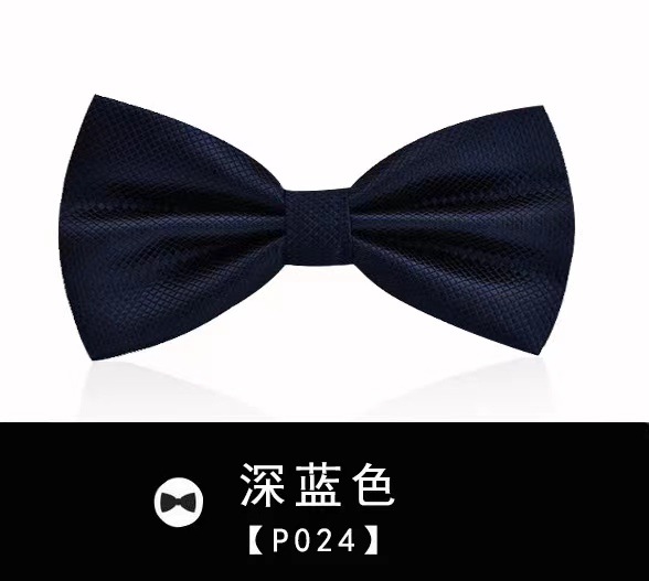 男士领结韩版潮双层纯色网格婚礼新郎正装衬衫礼服蝴蝶结厂家批发详情14