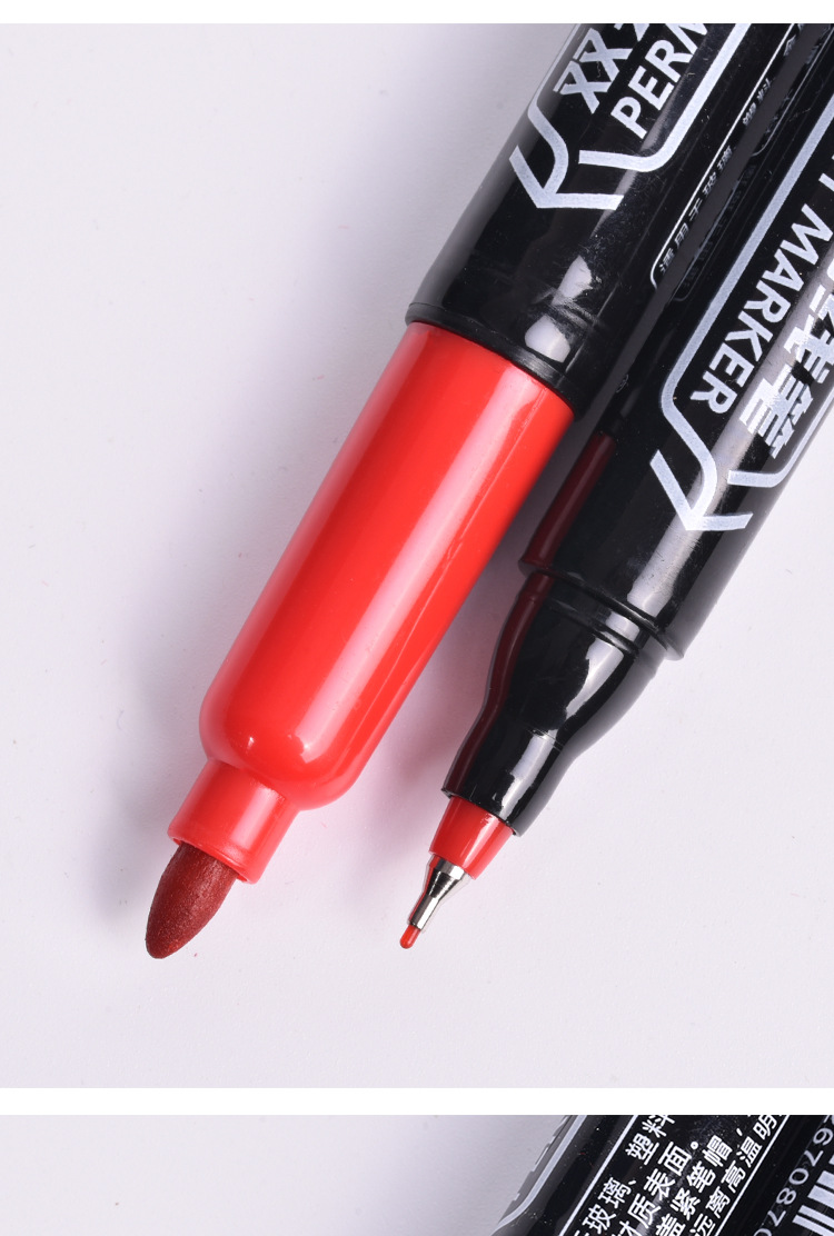 Factory direct supply of double-headed marker pens, oil-based markers, Tianfeng 1092 line marker pens pic 7