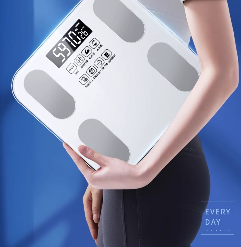厂家批发代发智能体脂秤体重秤家用精准人体秤电子称健康秤脂肪秤详情7
