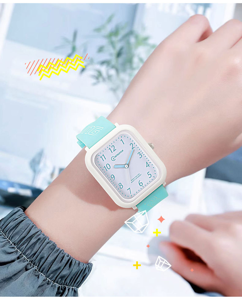 名瑞正品学生石英表游泳防水百搭运动风男手表高中生女生现货批发详情6