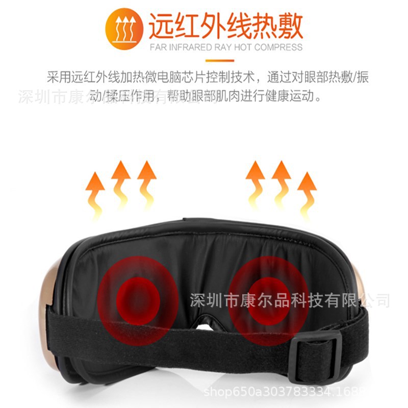 Hot compress eye protection device, heating air pressure eye mask eye care device to relieve eye fatigue, intelligent eye massage instrument for dryness K80 pic 8