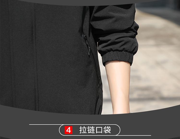 一件代发 品牌立领外套男士春秋季新款潮流休闲运动夹克男青年薄详情22
