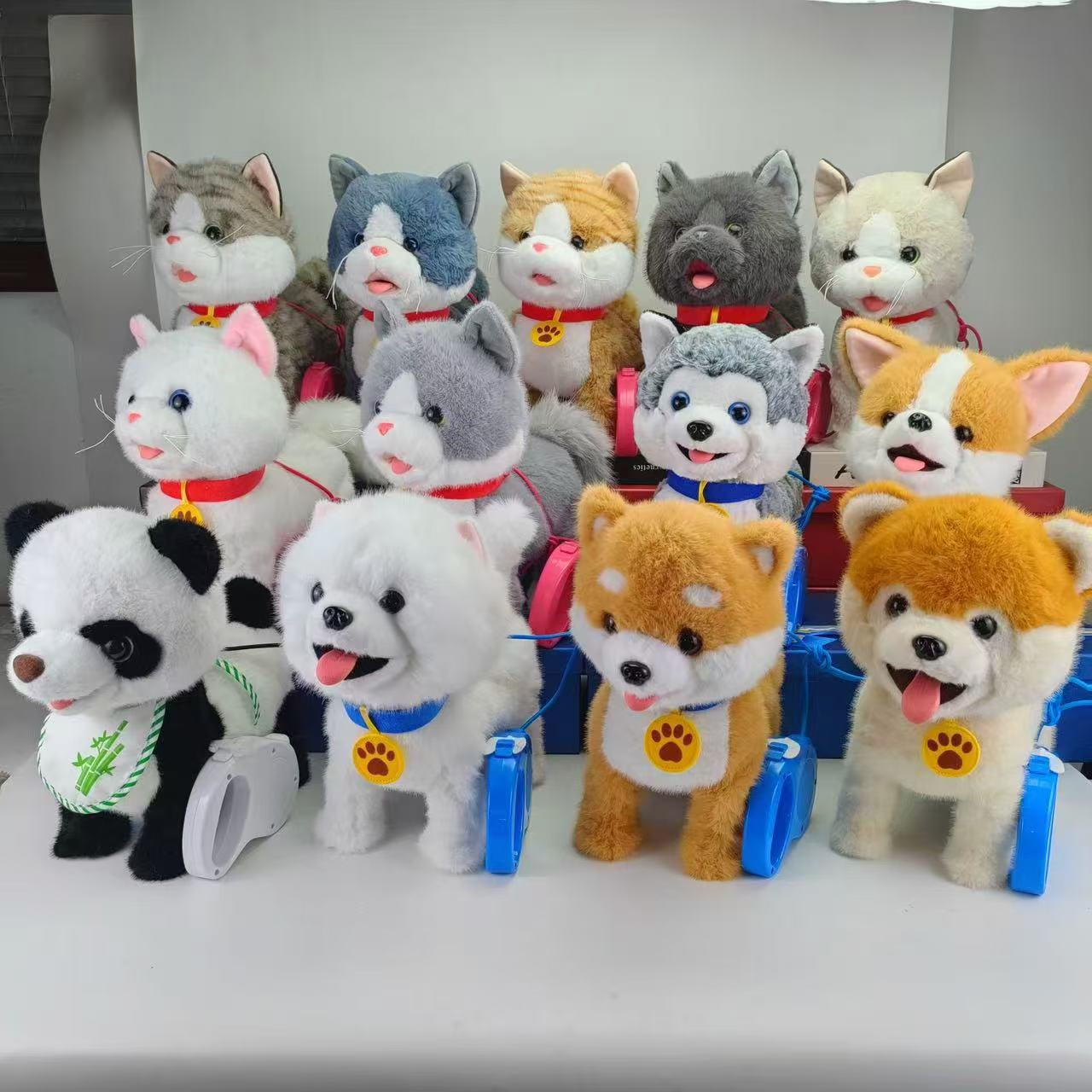 USB大号吐舌头舔舔狗触摸汪汪叫儿童电动玩具小狗走路会叫学说话机器狗仿生机器狗ai智能玩具详情1