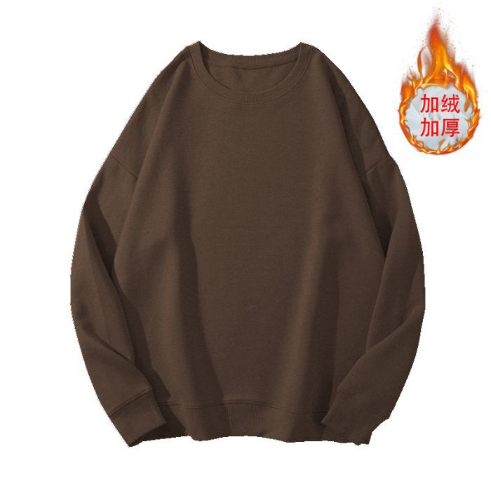 男女款卫衣定制图案logo工作服文化衫春秋款310克后包领光板跨境详情28