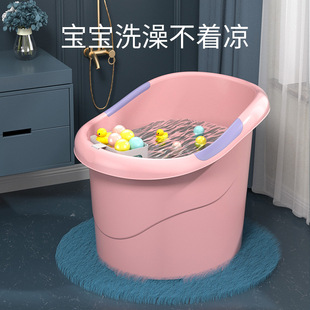 可折叠宝宝站立洗澡神器婴幼儿童洗浴澡盆沐浴台新生儿洗屁股屁屁01135-6767详情3