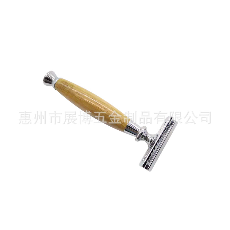 复古老式安全剃须刀双刃须刨刮胡子竹子手动剃须刀详情4