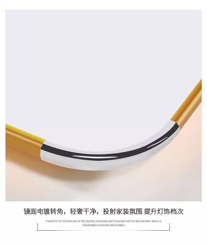 Ultra-thin LED modern, simple and elegant living room lights, bedroom rectangular hall, set meal dining room ceiling lights pic 27