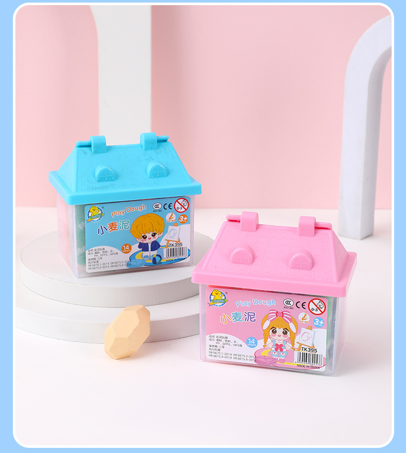 Jingjing ultra-light Clay plasticine Toy Manufacturer, 24-color diy handmade wheat clay toys for children. Wholesale pic 12