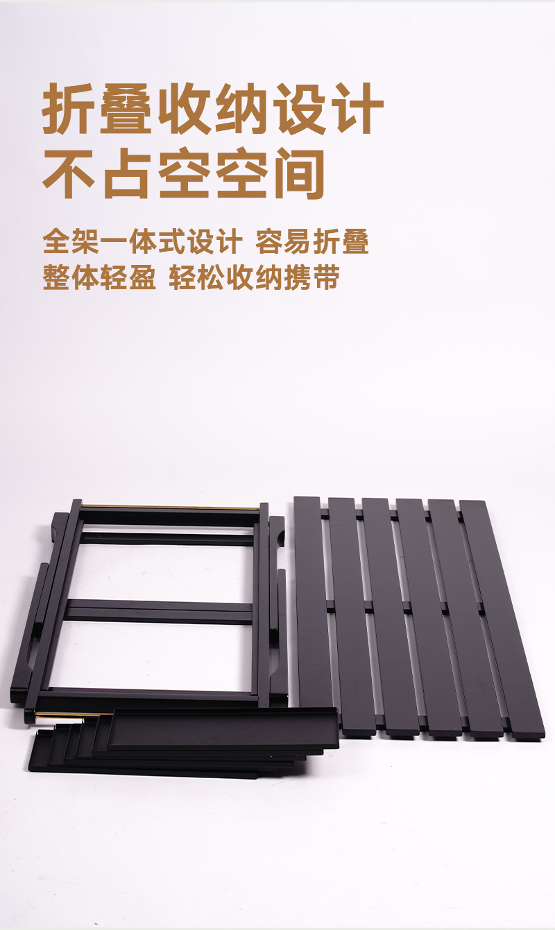 户外IGT组合桌楠竹折叠便携露营野餐桌可拆卸单元板实木煮茶桌详情7