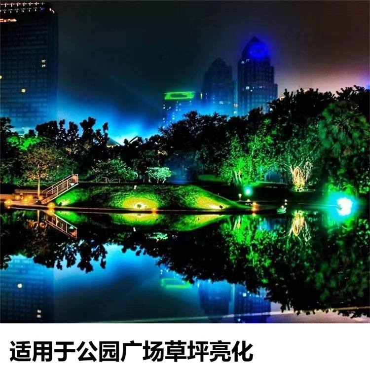 照树灯景观射灯户外七彩灯led投光灯花园射树灯插地灯绿化灯室外详情12