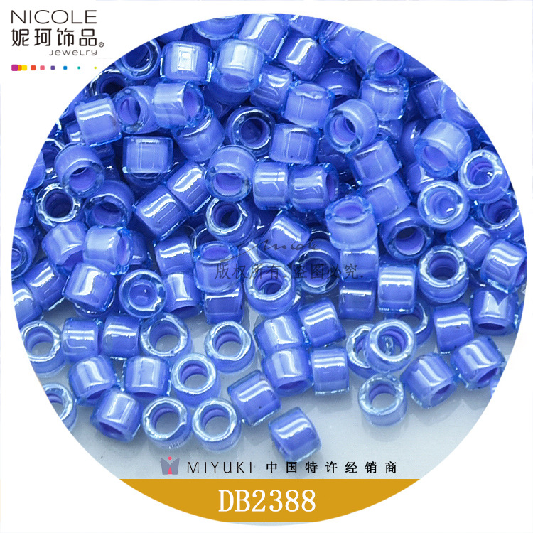 御幸古董珠日本MIYUKI御幸进口米珠【15色染芯系六】10g妮珂饰品详情25