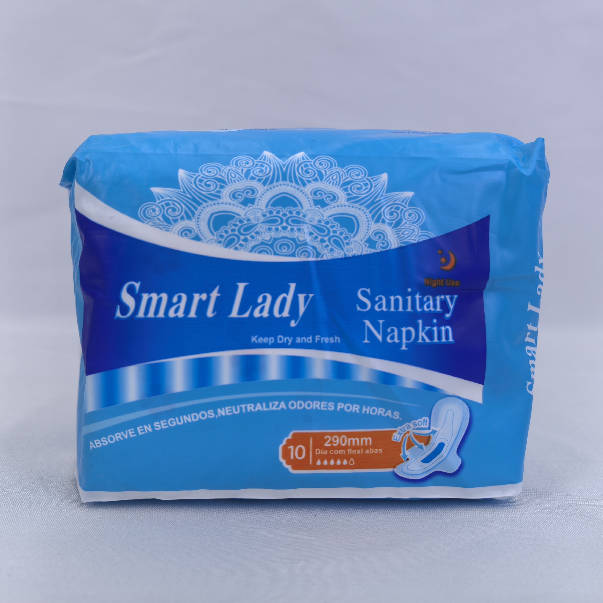 外贸卫生巾出口10片装290mm卫生护垫日用夜用卫生巾整箱批详情5