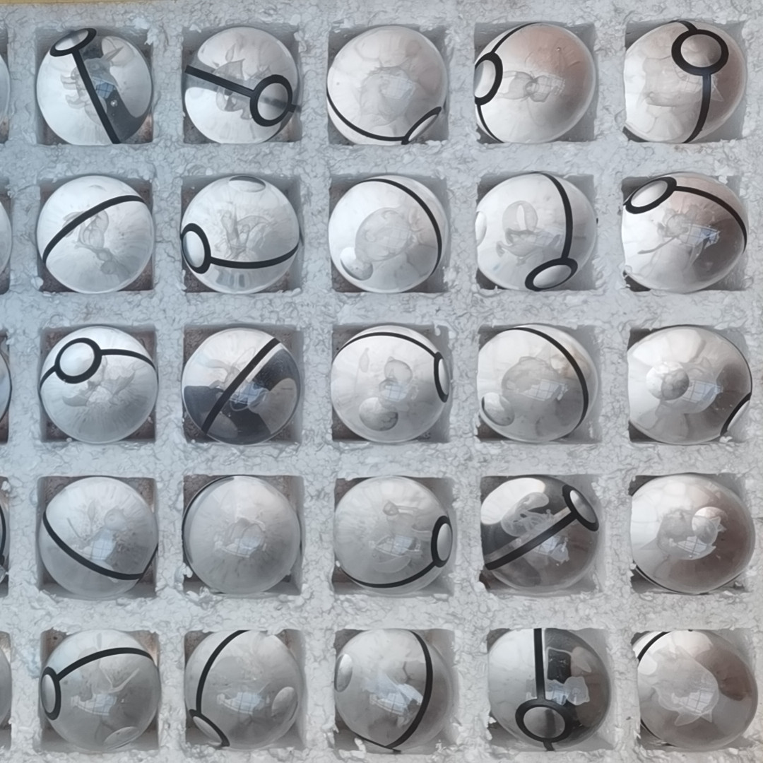 外贸Pokemon精灵宝贝Koraidon故勒顿K9水晶球UFO3D小夜灯多彩底座详情34