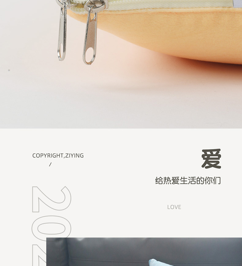 Cartoon pillow, office pillow, quilt, two-in-one, two-in-one cushion, logo printed, multi-functional car sofa pic 6