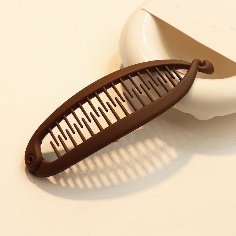 Banana clip vertical clip ponytail hair clip for women 2025 New high-end twist clip, large hair volume, high-end look headwear pic 10