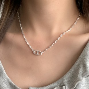 925通体纯银珍珠碎银子戒指女小众设计ins风个性小众设计感闭口指详情8