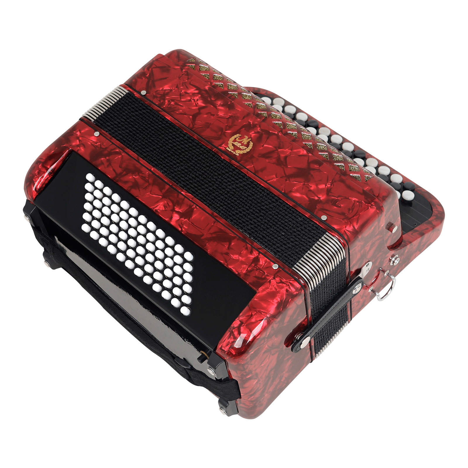 Mebetbayan accordion adult grading performance beginner keyboard instrument 62-key 72-bass accordion pic 9