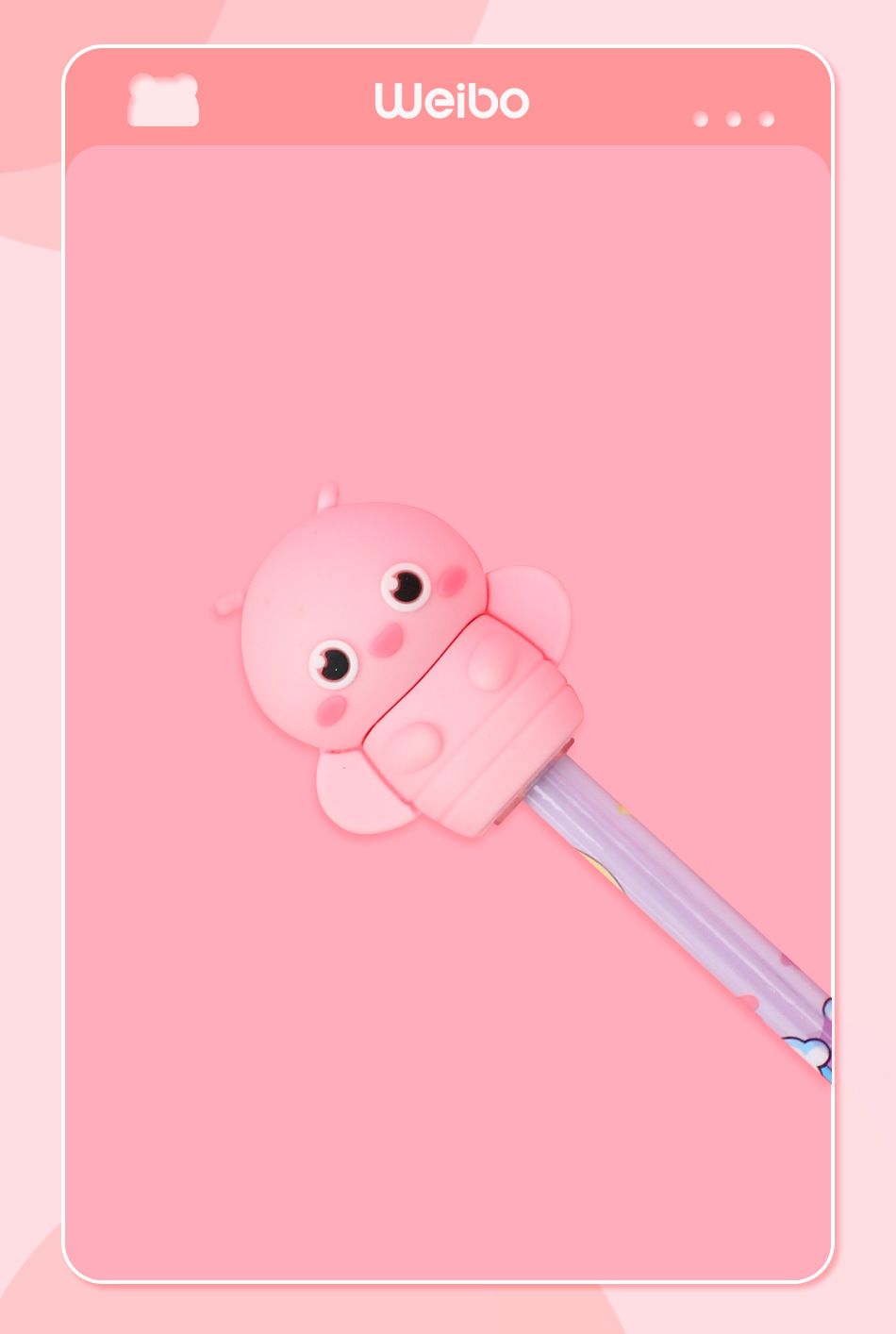 Weibo Firefly Silicone Pencil sharpener, cute student handheld pencil sharpener, PVC pencil sharpener wholesale products, pencil sharpener stationery supplies pic 9