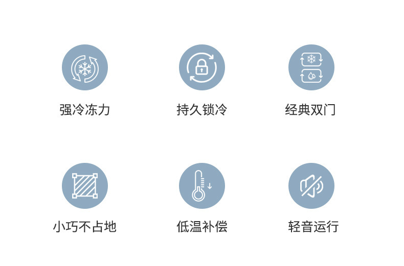 厂家批发双开门保鲜家用出租房宿舍小型冰箱冷藏冷冻省电速冻冰箱详情3