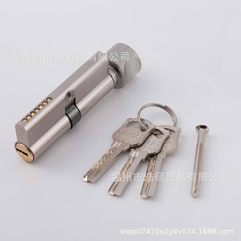 小70锁芯通用型锁心室内房间门木门家用门锁配件老式执手锁具全铜详情7