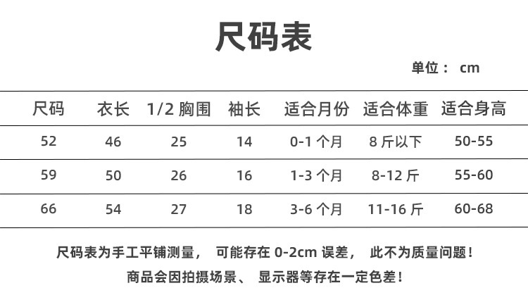新生儿婴儿衣服春秋款纯棉蝴蝶52码59和尚服0一3月初生宝宝连体衣详情2