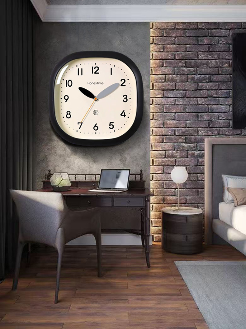 2025新款挂钟客厅家用静音挂表大气时钟简约卧室高级墙钟详情5