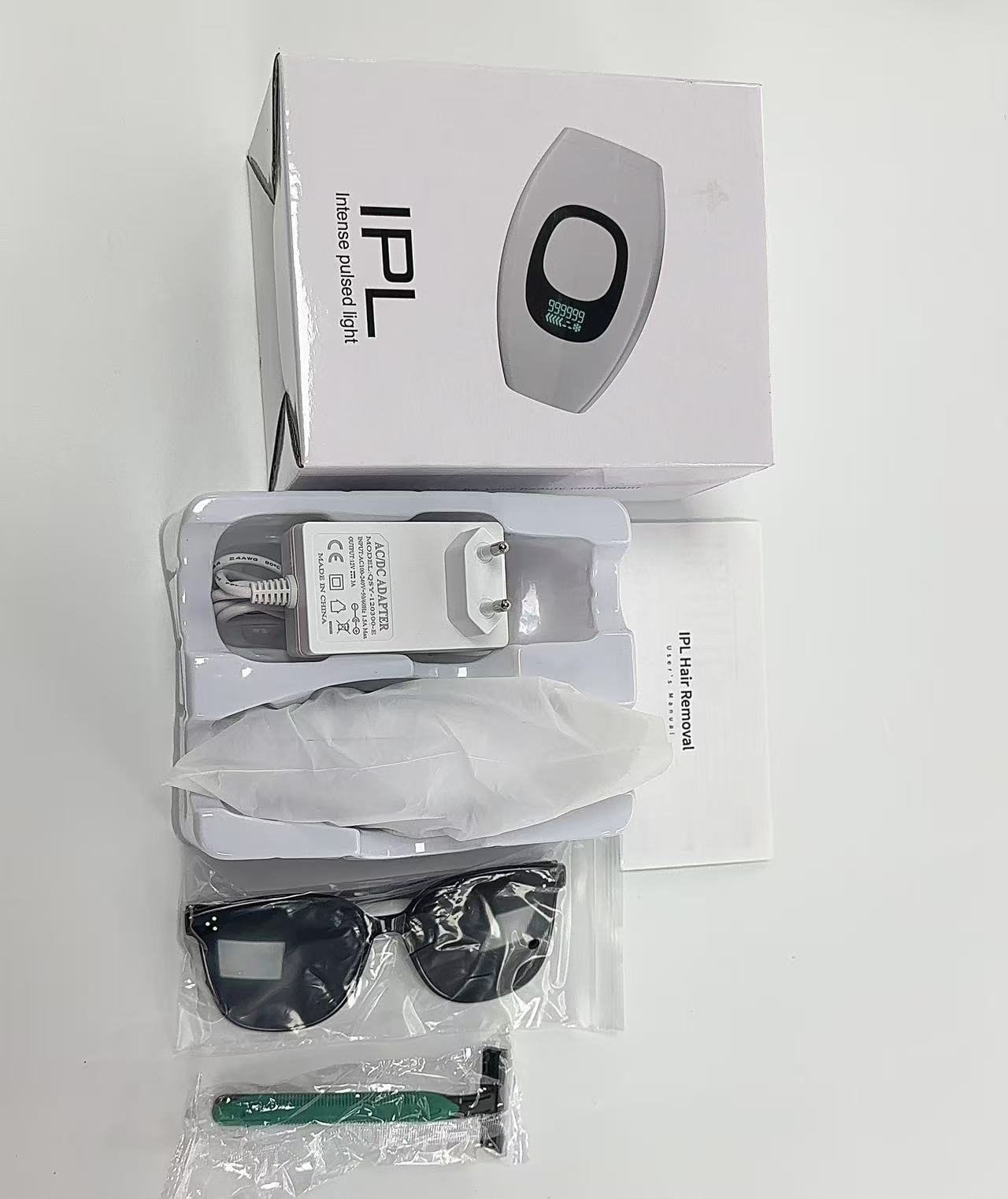 Cross-border bestseller with complete qualifications, small package laser hair removal device, home and hospital use full-body laser hair removal device pic 3