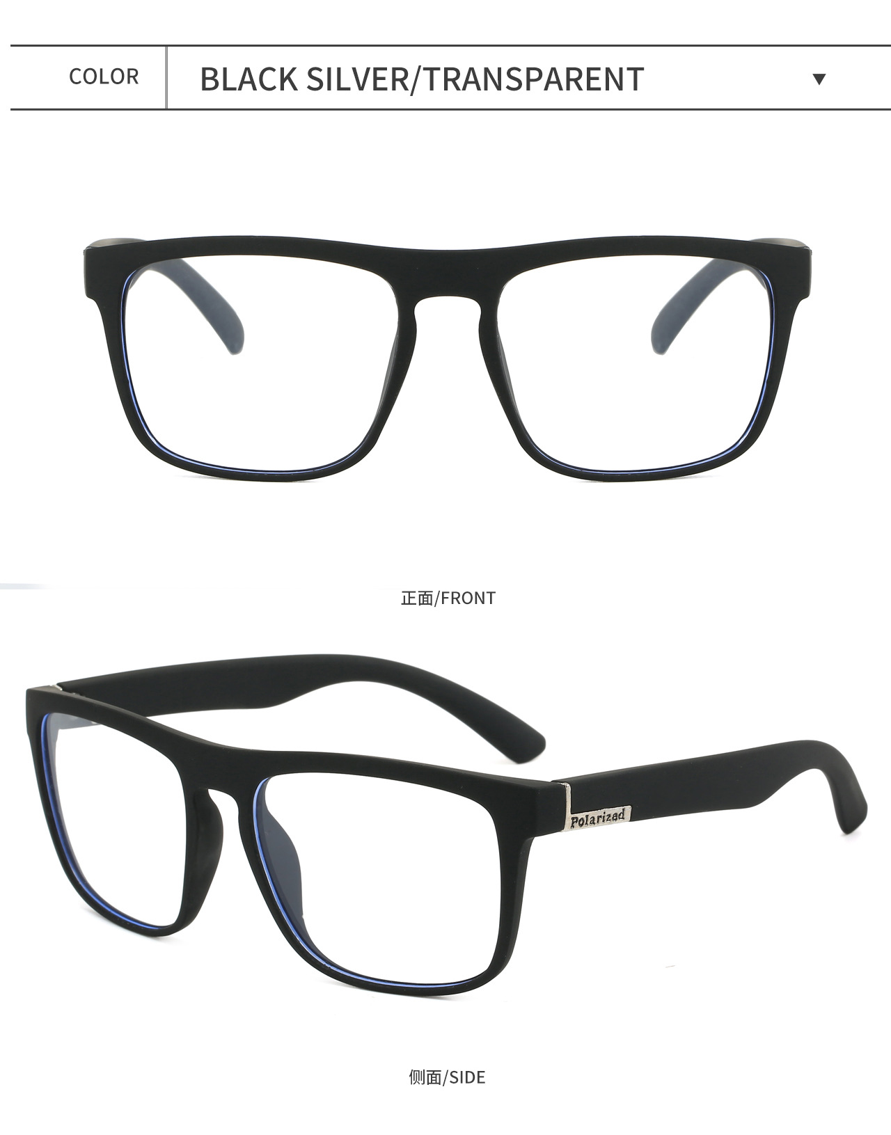 跨境欧美户外骑行太阳镜D731男士偏光彩虹色复古运动墨镜太阳眼镜详情31