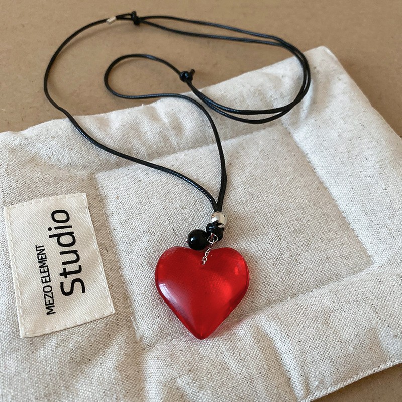 Maillard retro necklace for women, a new and niche Korean-style sweater chain, a fashionable autumn and winter versatile and high-end necklace for wholesale pic 47