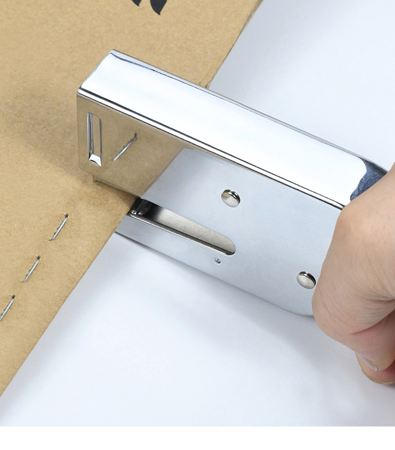 炜搏新款创意手握式订书机耐用省力订书器轻松装订不卡钉订书机详情6