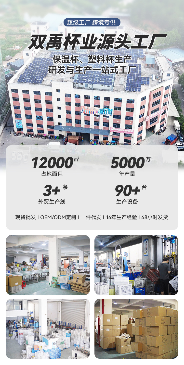 高颜值杯子双层榴莲杯创意扎手大容量塑料杯潮流便携吸管杯批发详情1