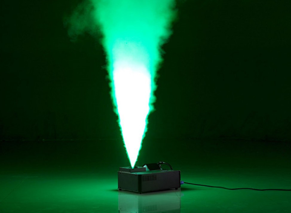 厂家直销LED1500w上喷汽柱烟雾机led气柱烟机24颗led七彩喷烟雾，酒吧夜店气氛活动渲染，大型婚庆活动营造氛围详情8