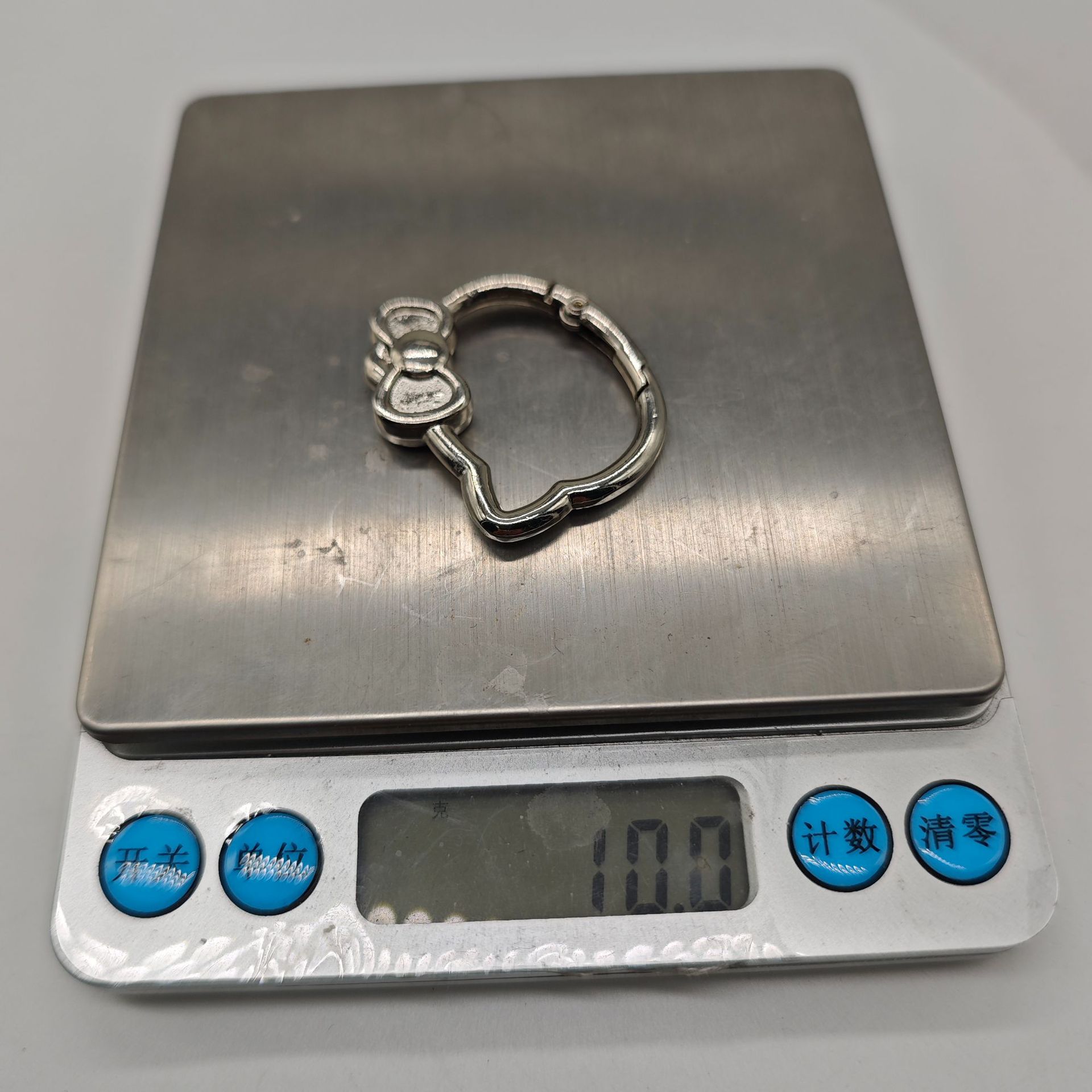 可爱蝴蝶结小猫咪弹簧扣异形饰品diy配件连接环钥匙扣手机链挂饰详情15