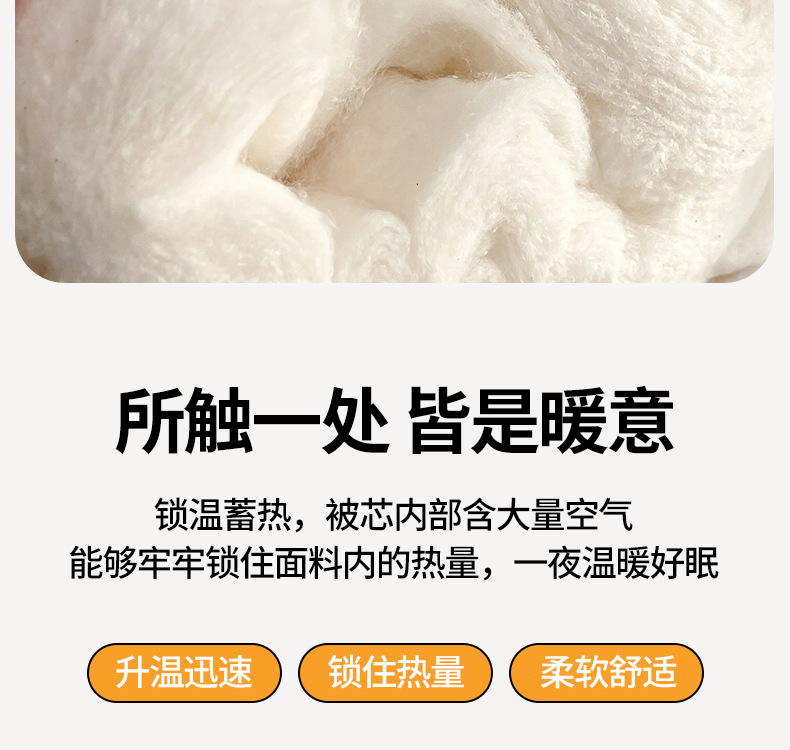 新疆一级纯棉花被子母被二合一拉链款四季春秋被子冬被双人加厚详情15