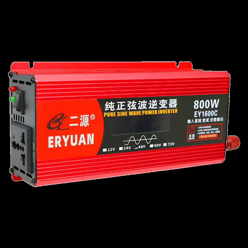 二源逆变器车载货车电动车电瓶转220V1000W1500W纯正弦波足标正品详情8