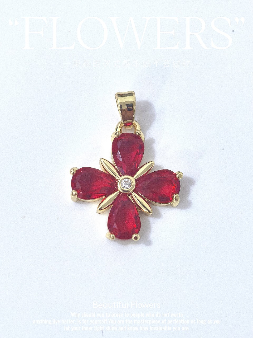 Douyin hot-selling pendant wholesale. Choose from over a hundred copper single pendants and match them freely. Chain wholesale from the source factory. Chains not included pic 5