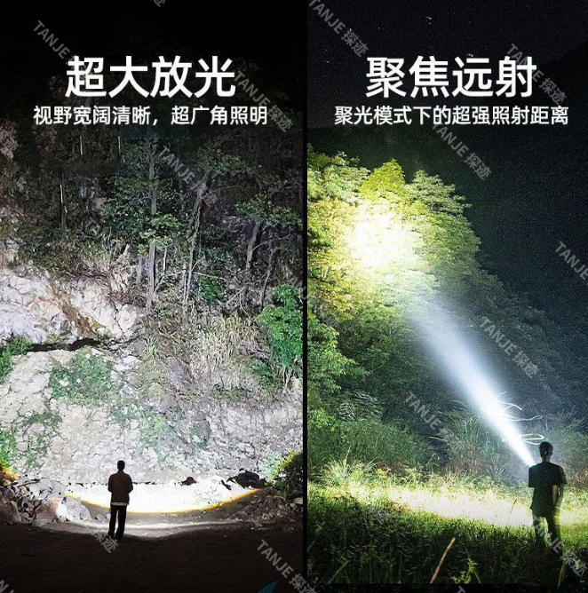 新款安全锤强光手电筒车载应急破窗逃生器汽车救生锤多功能强详情2