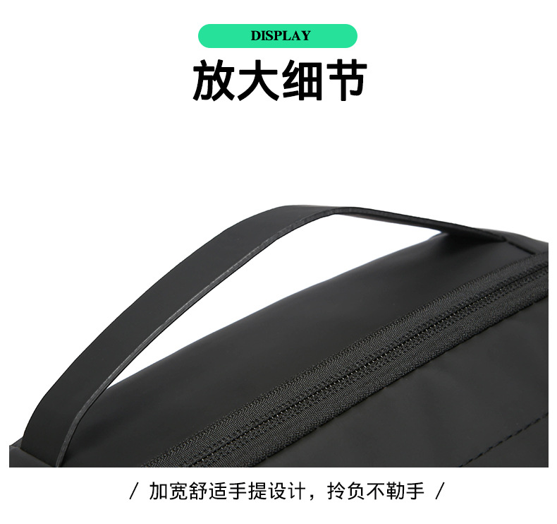 跨境腰包多功能通勤旅行手机胸包户外运动骑行斜挎包时尚胸前包详情31