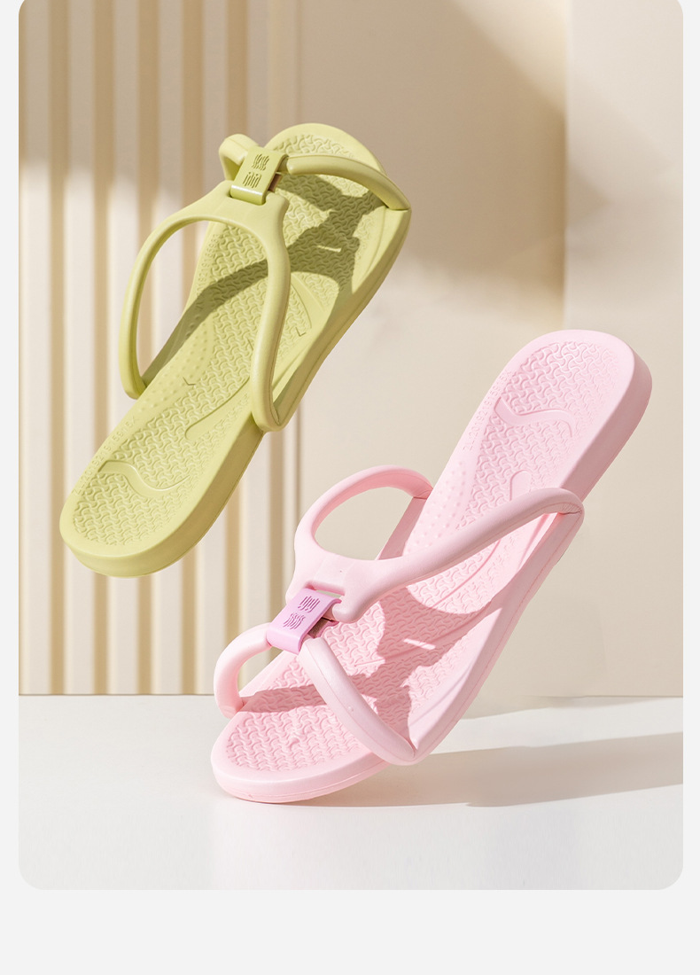 旅行便携式折叠拖鞋女新款出差专用浴室可洗澡防滑旅游沙滩凉鞋男详情10