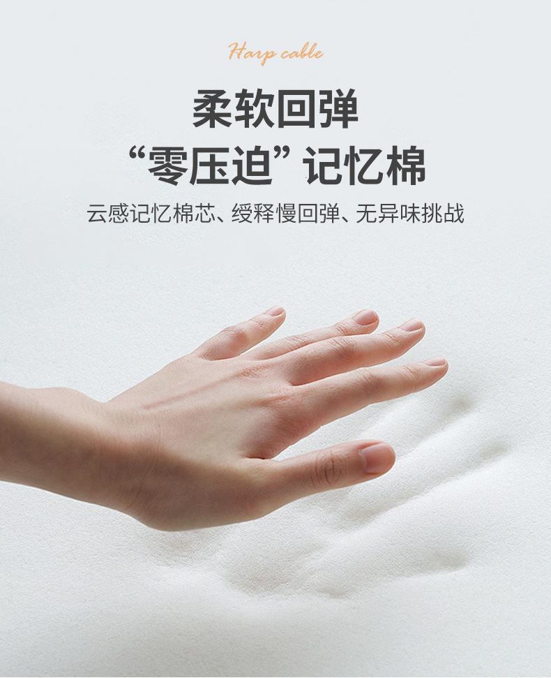 汽车头枕腰靠记忆棉护腰护颈枕靠垫车内枕头腰托护肩颈枕腰靠套装详情16