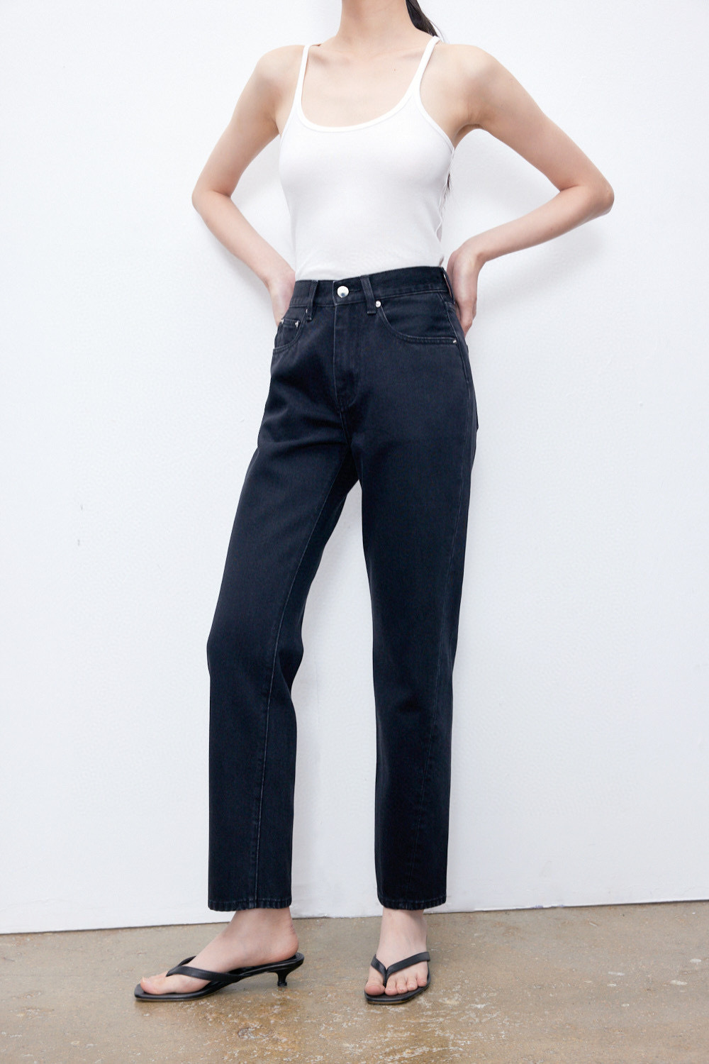 【UpperClass Series 】OriginalTwisted Classic Twisted Stitch jeans for mid-to-high-waisted women pic 27