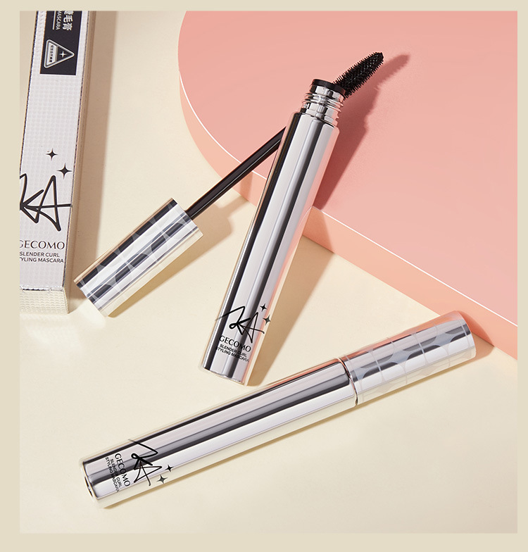 GECOMO小银管睫毛膏 自然纤长卷翘浓密速干防水持久定型不易晕染详情16