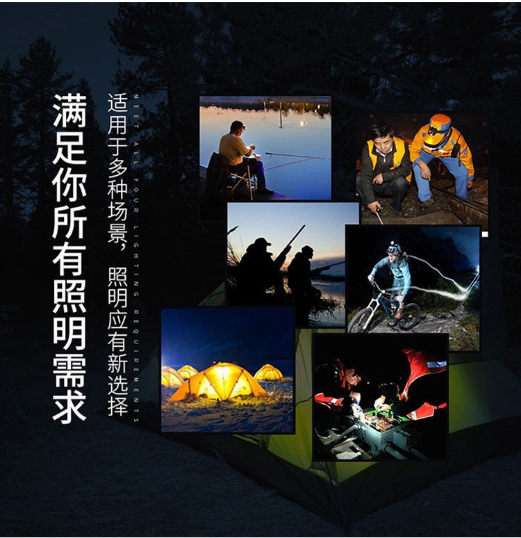 Multi-functional outdoor emergency repair light, side light, power bank, anti-drop magnetic antenna, working inspection light, auto and motorcycle parts pic 2