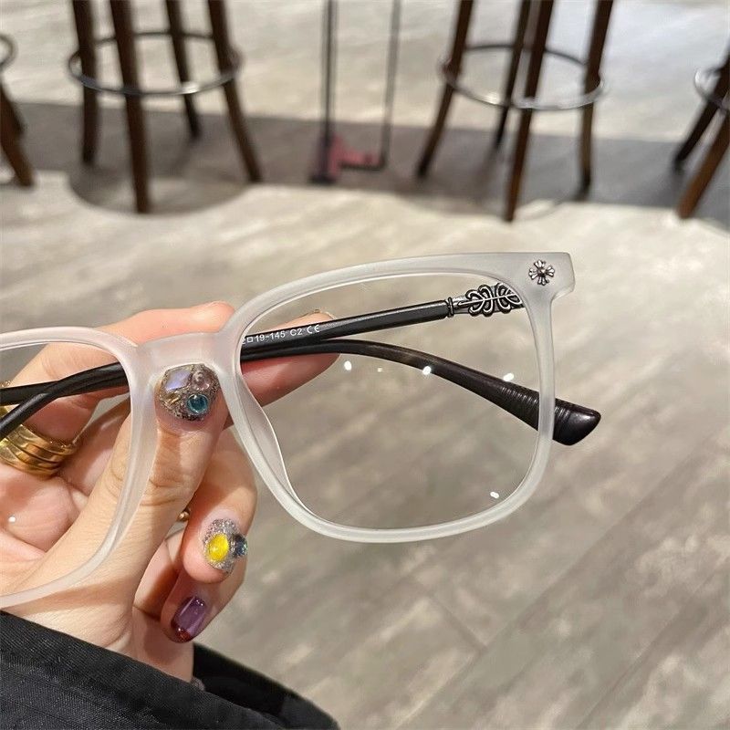 TR90 glasses frame is available online for myopia professionals. It comes with a frosted white square frame for men pic 7