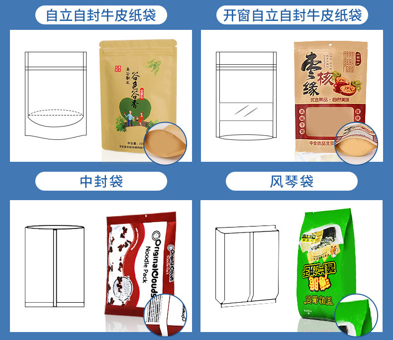 Processing of printed PE flat bags, PA composite bags, OPP self-adhesive bags, self-sealing bags, PO accordion bags, open bags and heat shrink bags pic 7