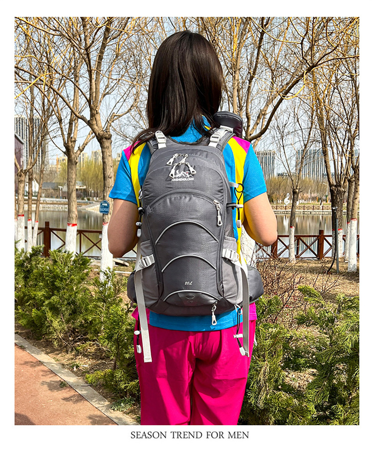 跨境户外背包20升支架背包户外骑行背包骑行包自行车包水袋包登山详情8